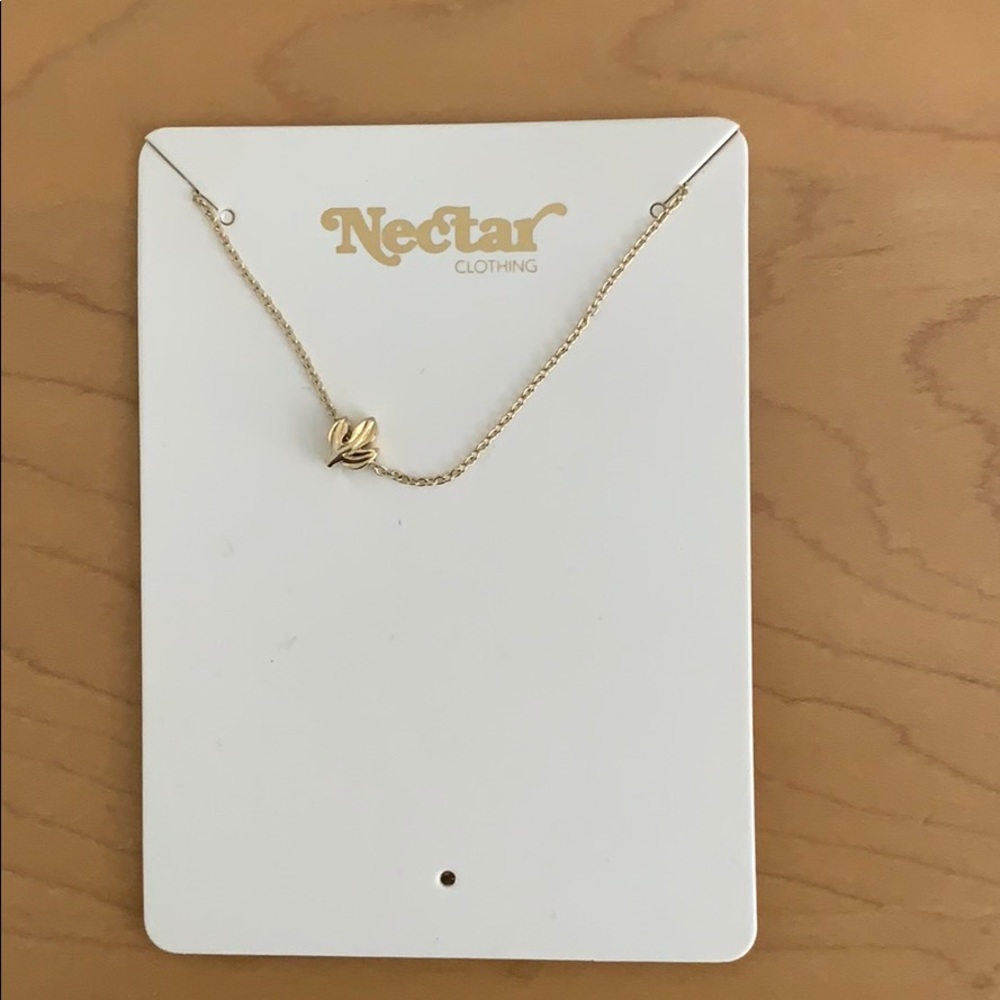 Danty gold necklace